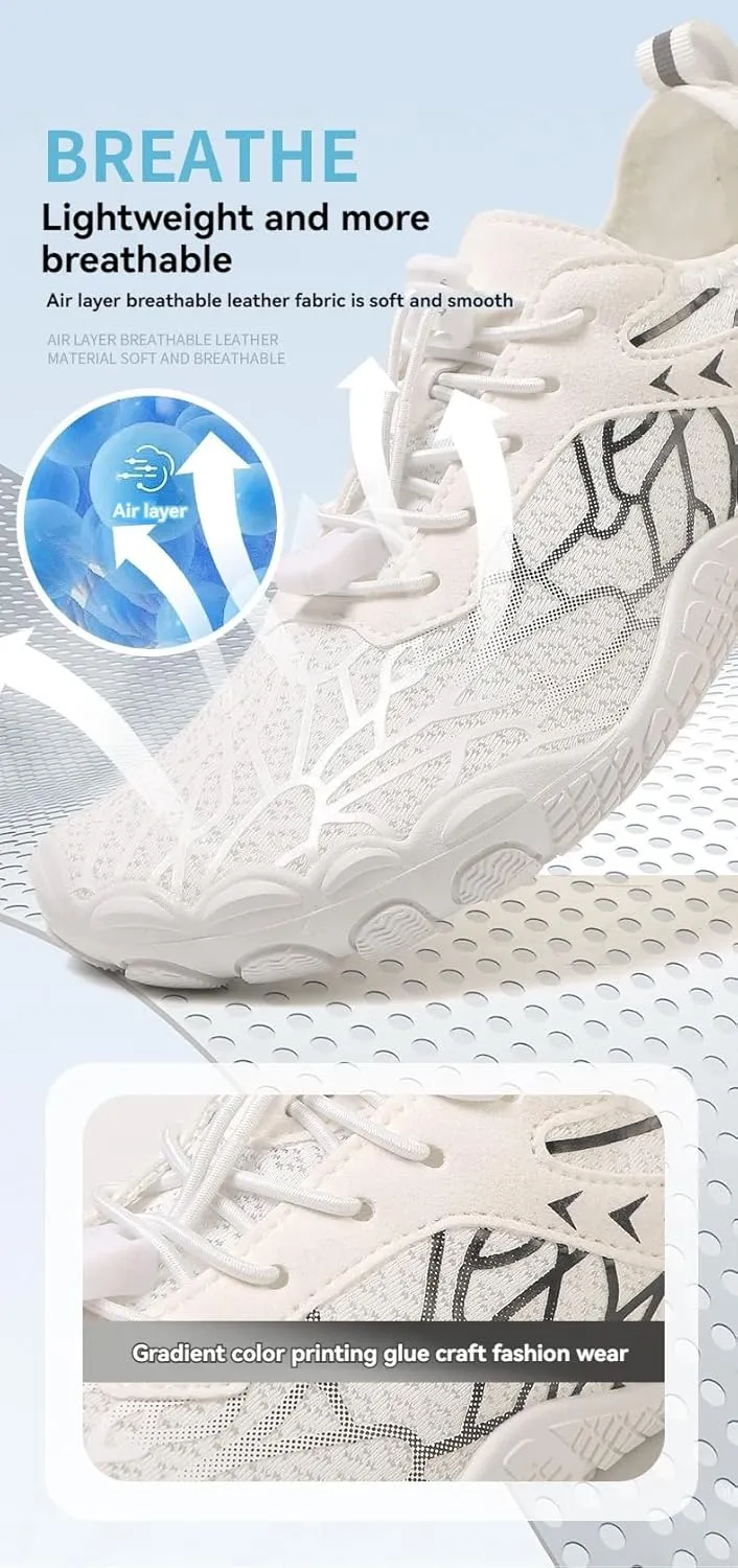 Hike Barefoot Shoes Women,Unisex Hiking Shoes,Pro Barefoot Shoe with Wide Toe Box Healthy & Non-Slip Barefoot Shoe Grounded Footwear for Women Men