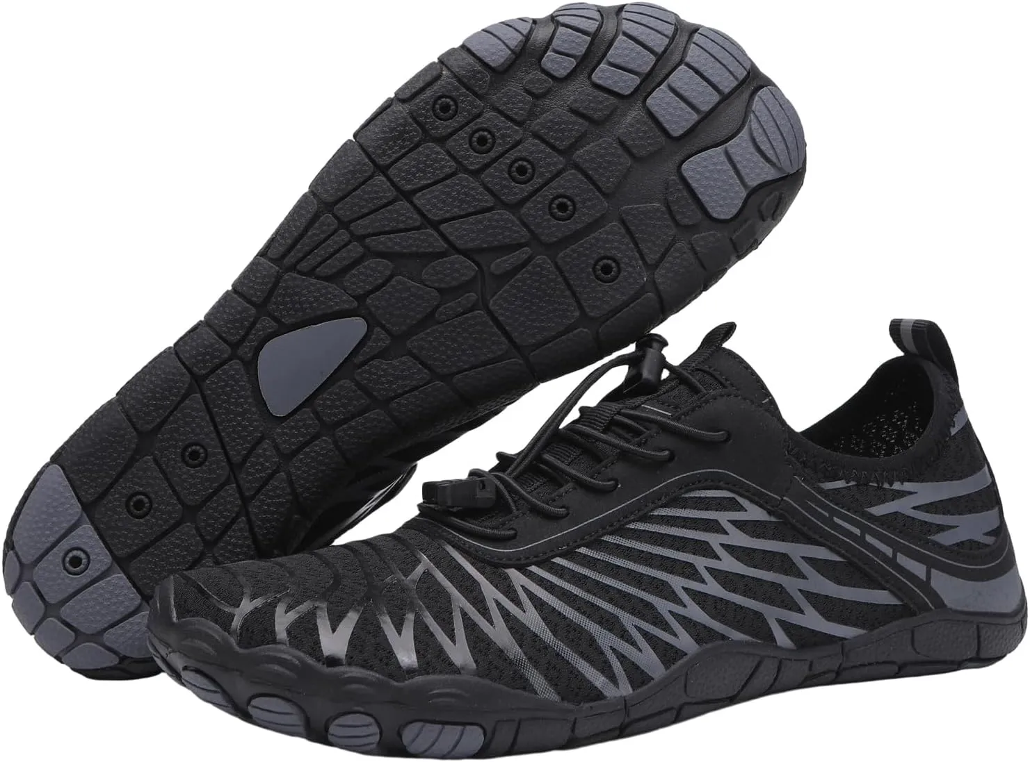 Hiking Barefoot Shoes for Women Men Pro-Healthy&Non-Slip Water Shoe Quick Drying Breathable Hike Walking Shoes Waterproof Trail Running Water Shoe Wide Toe Box Footwear Beach Sneakers Unisex