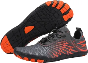 Hiking Barefoot Shoes for Women Men Pro-Healthy&Non-Slip Water Shoe Quick Drying Breathable Hike Walking Shoes Waterproof Trail Running Water Shoe Wide Toe Box Footwear Beach Sneakers Unisex