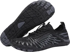 Hiking Barefoot Shoes for Women Men Pro-Healthy&Non-Slip Water Shoe Quick Drying Breathable Hike Walking Shoes Waterproof Trail Running Water Shoe Wide Toe Box Footwear Beach Sneakers Unisex