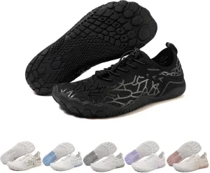 Hiking Footwear Barefoot Shoes Women Men, Pro Barefoot Shoes with Wide Toe Box Healthy & Non-Slip Breathable Beach Water Shoe Lightweight Walking Shoe Unisex Running Sneakers