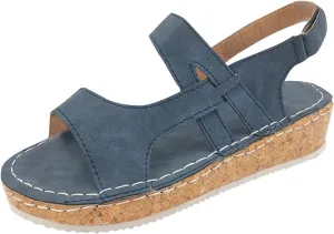 Lady Bandage Wedge Sandals for Women Summer Sandals Open Toe Platform Sandals