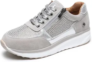 Lausiuoe Sneakers For Women Slip On Canvas Women's Fashion Canvas Shoes Round Toe Lightweight Non-Slip Flat Sneakers Classic Casual Fall Low Top Soft Comfort Breathable Slip On Walking Loafers