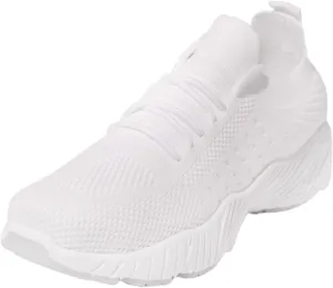 Lausiuoe womens shoes casual dress Women's Slip on Loafer Shoes - Mesh Casual Flat Nurse Walking Sneakers Knit Round Toe Low Wedge Memory Foam Running Shoes