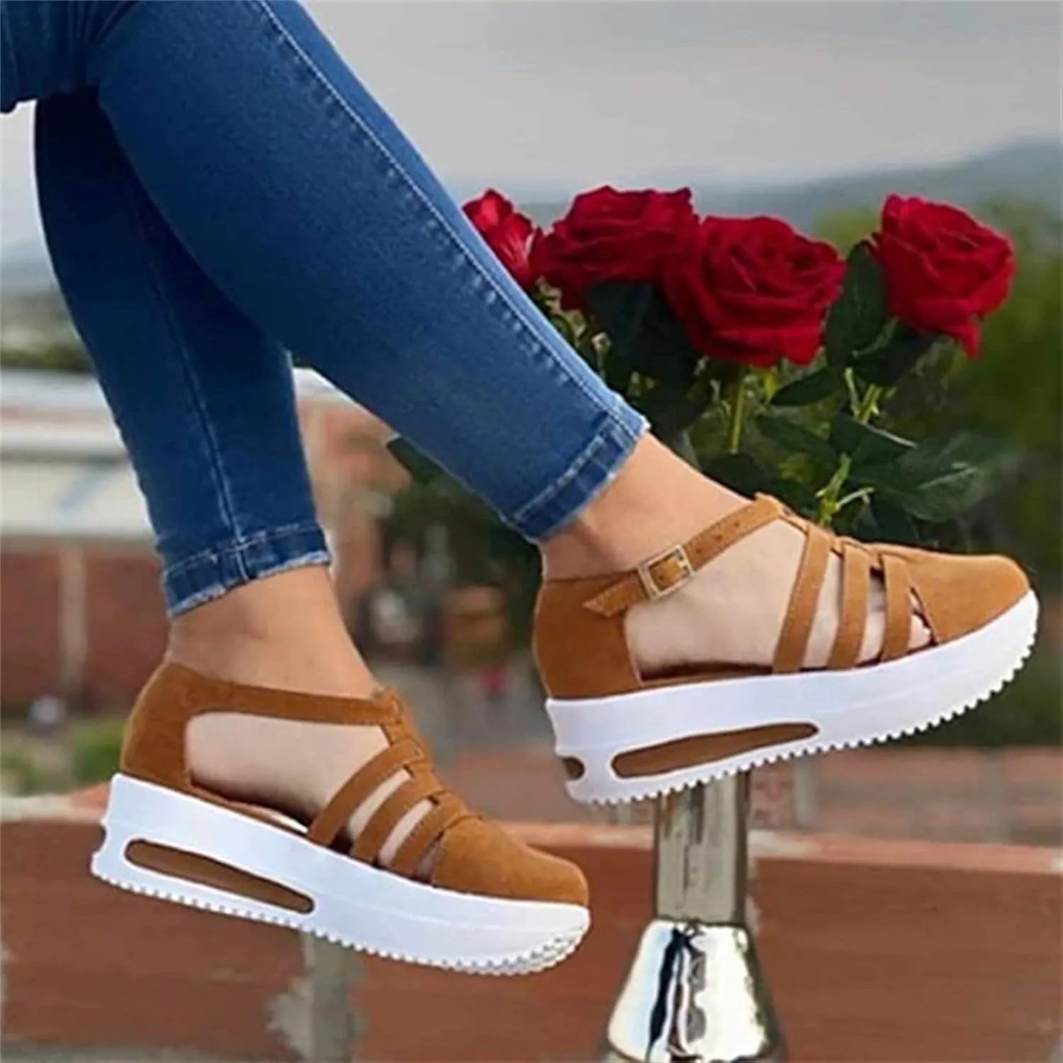 Lausiuoe Womens Shoes Sneakers Slip Ons Fashion Canvas Shoes Non-Slip Classic Casual Low Top Comfortable Walking Flat Loafers