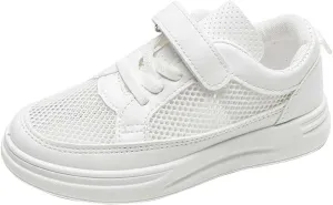 Memory Foam Sneakers for Toddler Mesh Flat Open Toe Sport Shoes Boys Baby Summer Casual Outdoor Running Breathable Shoes