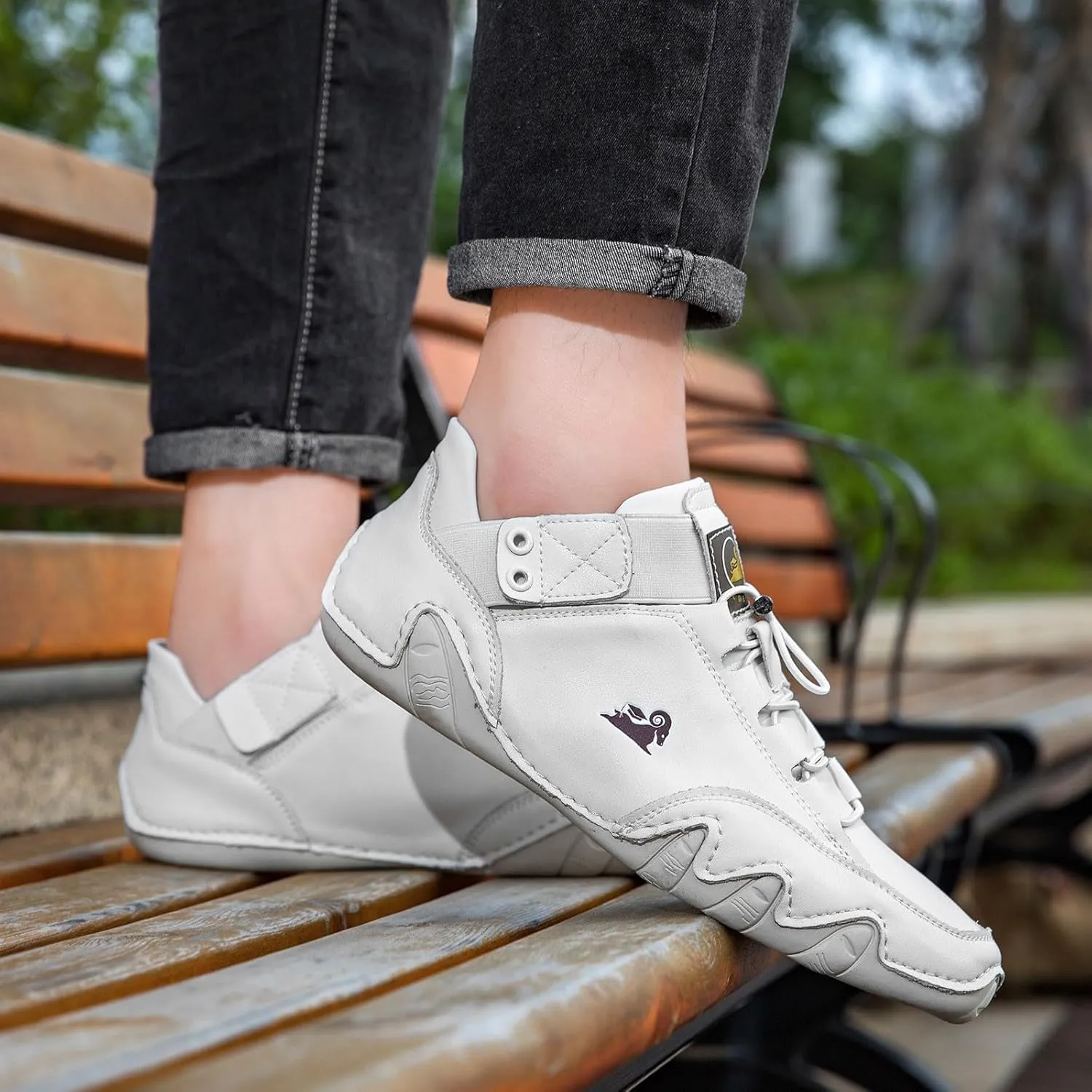 Men Leather Sports Shoes Trendy Design for Active Lifestyles Sneakers Shoe Rack for Men