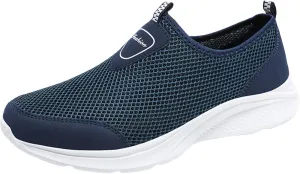 Men Sports Shoes Fashionable New Pattern Simple Pure Color Mesh Breathable Comfortable Hiking Shoes Sneaker Mens