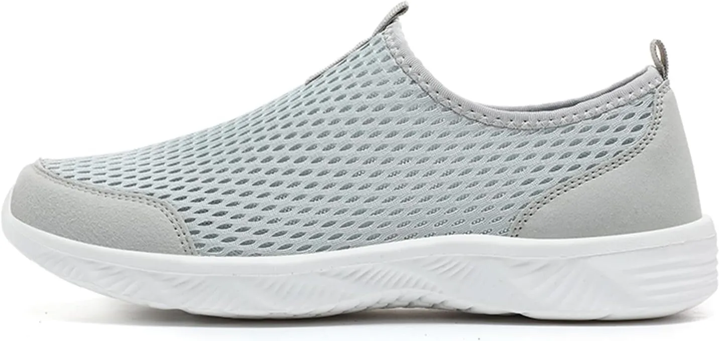 Men Sports Shoes Fashionable Simple and Pure Color Mesh Hollowed Out Breathable Comfortable and Men's Sneaker