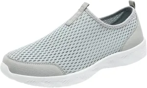 Men Sports Shoes Fashionable Simple and Pure Color Mesh Hollowed Out Breathable Comfortable and Men's Sneaker