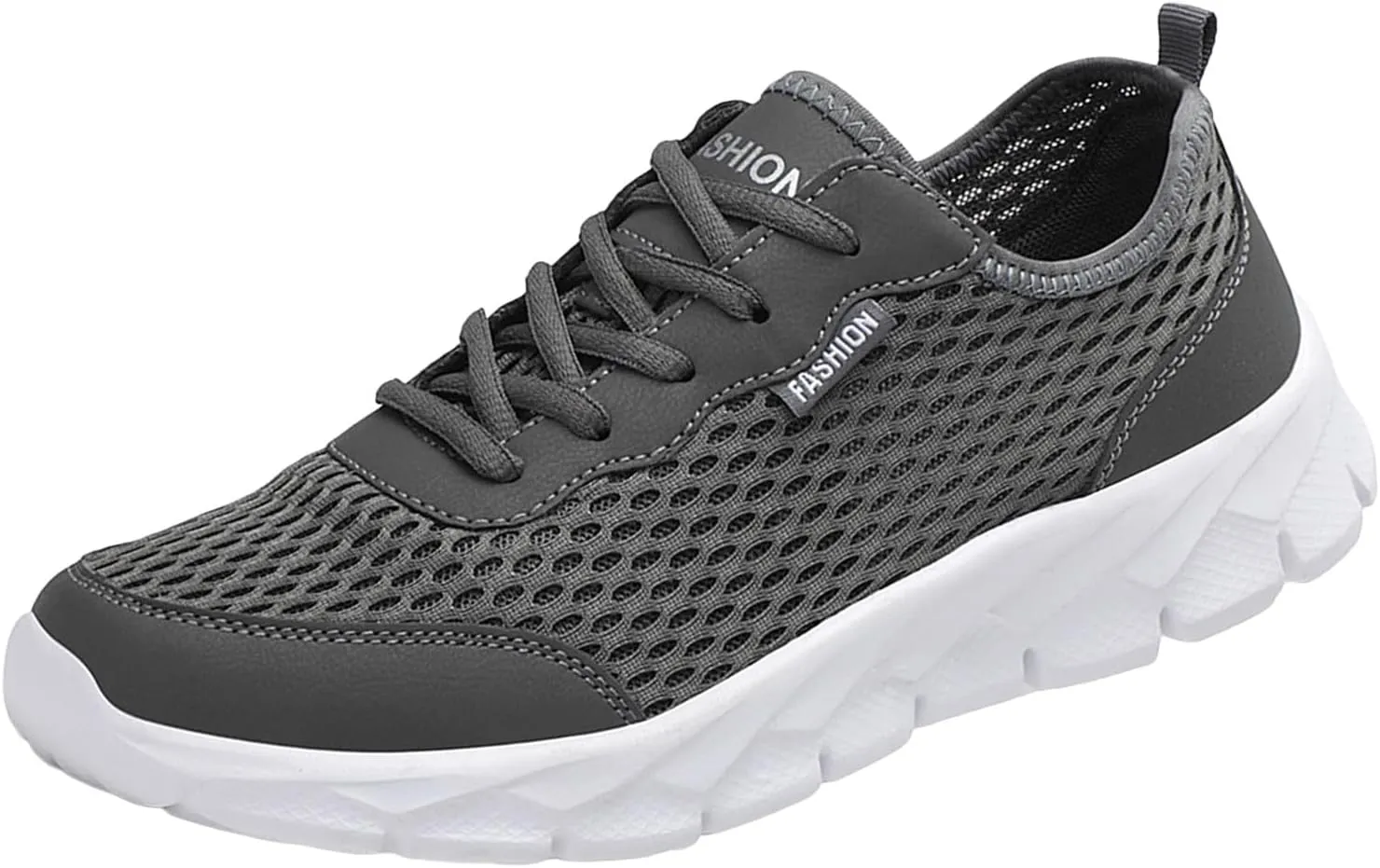 Men's Arch Support Walking Shoes Comfortable Breathable Stretch Canvas Slip On Sneaker Casual Stretch Sneaker