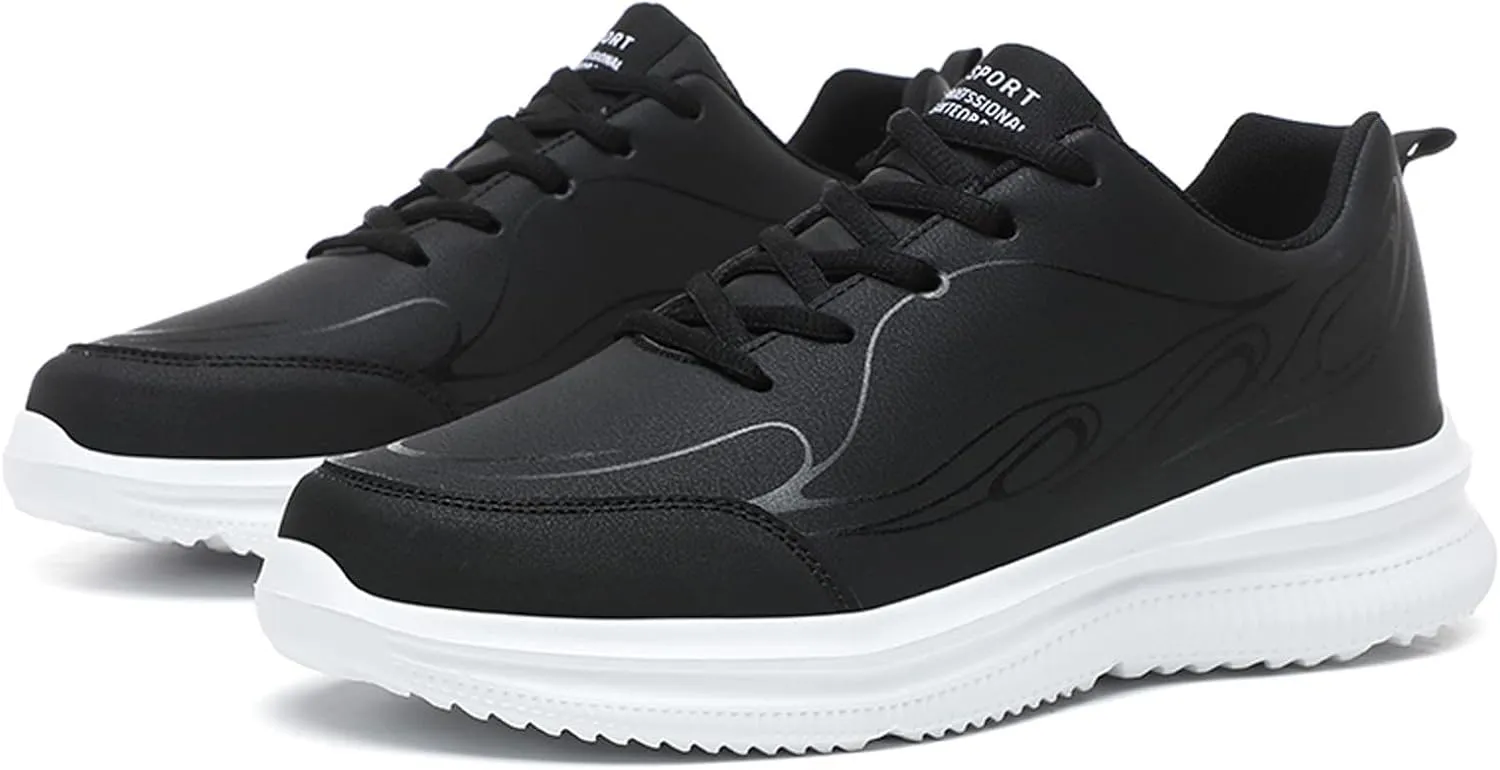 Men's Breathable Stretch Workout Shoes Lightweight Breathable Slip on Running Shoe Lightweight Minimalist Shoes