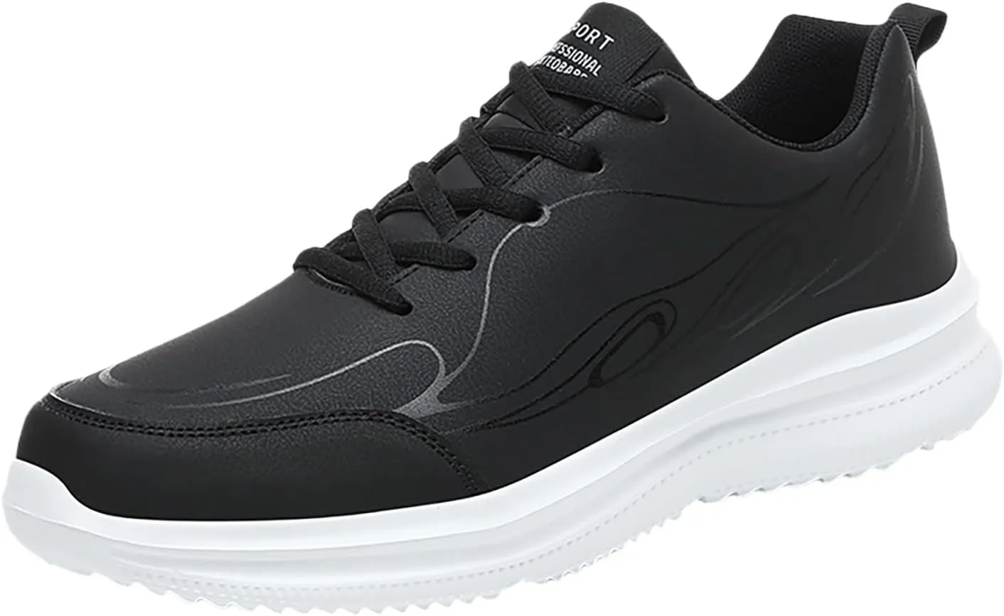 Men's Breathable Stretch Workout Shoes Lightweight Breathable Slip on Running Shoe Lightweight Minimalist Shoes