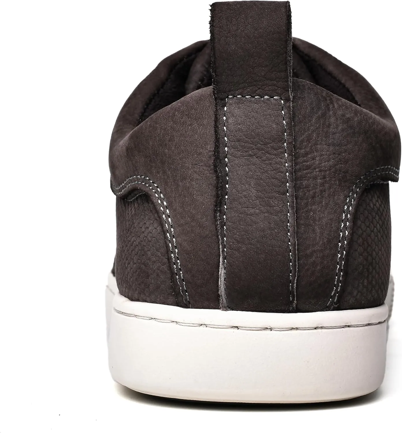 Men's Casual Leather Sneakers Fashion Oxford Sneaker Shoes Comfortable Daily Walking Shoe for Men