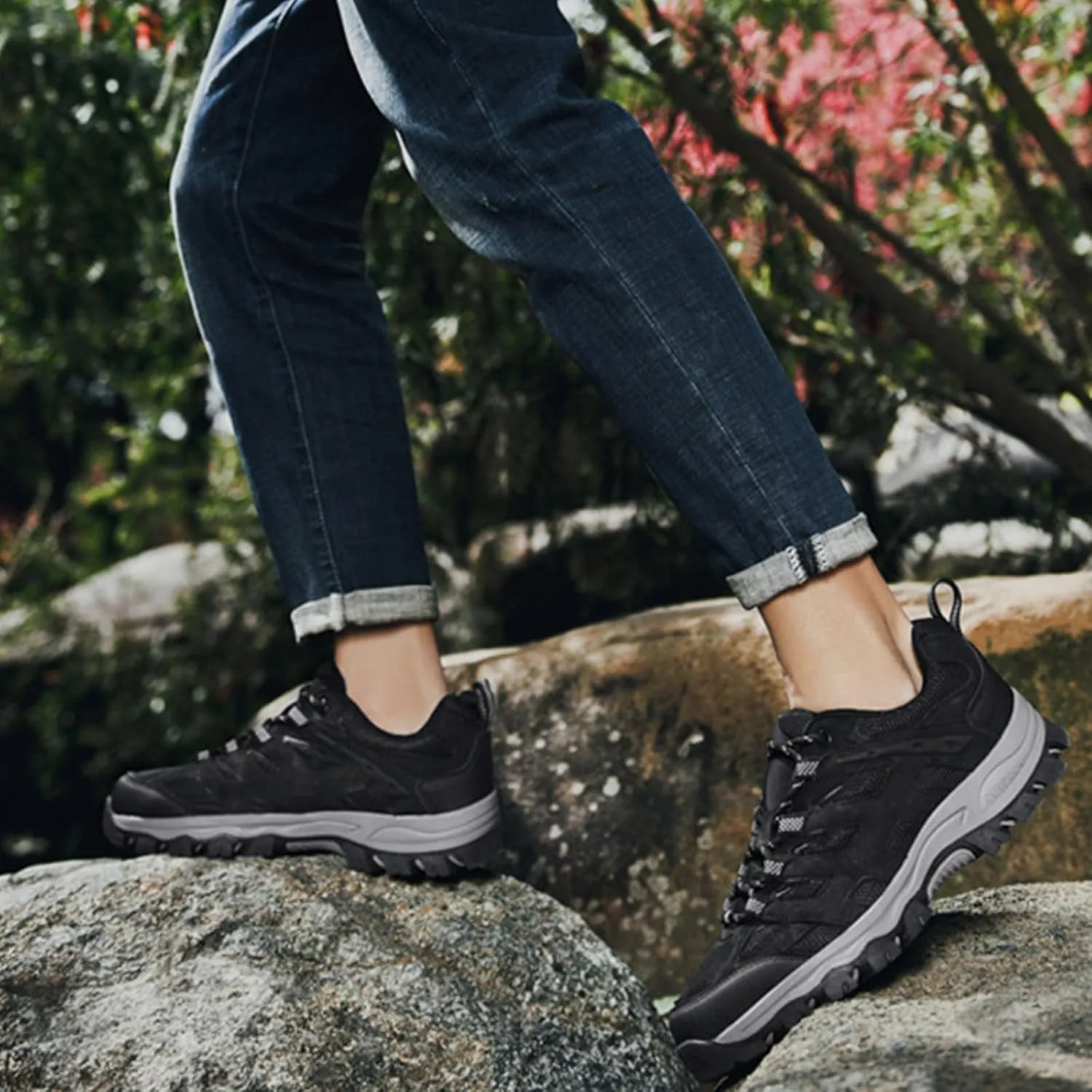 Mens Casual Shoes Jogging Slip On Shoes Casual Walking Sneakers Women's Walking Lightweight Tennis Fashion Platform Tennis Shoe Loafers Casual Slip On
