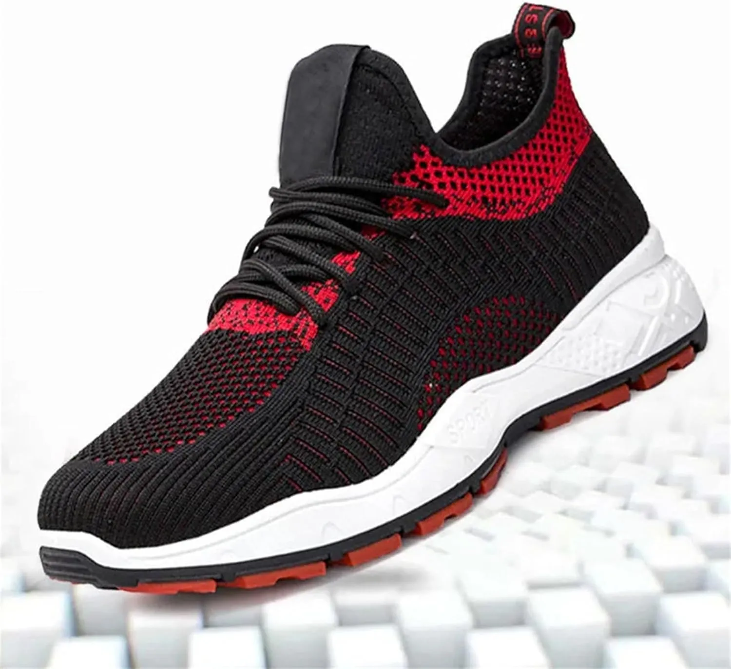 Men's Comfy Walking Shoes Soft Bottom Fashion Sneakers 2025 Closed Toe Flat Summer Color-Blocking Breathable Outdoor Comfortable Daily Casual Sneaker