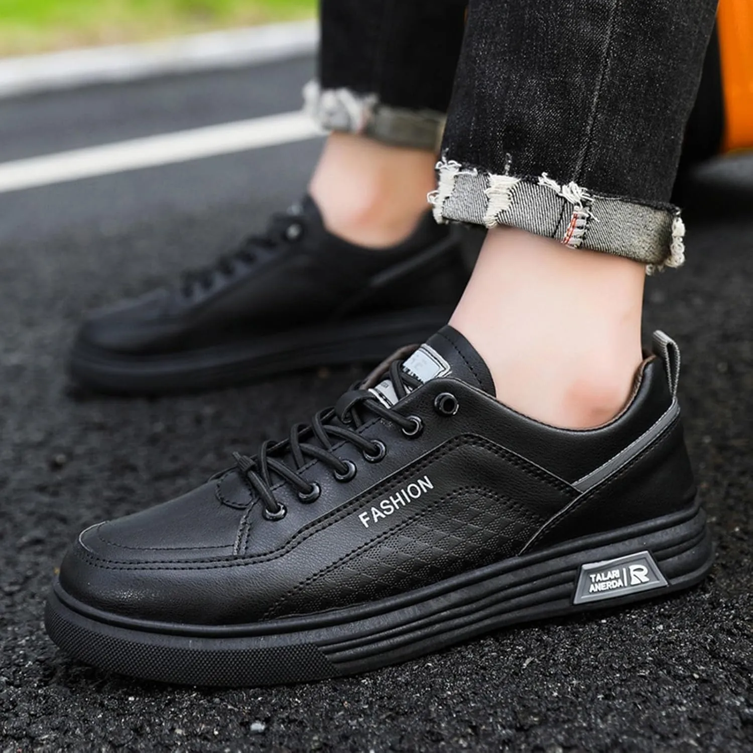 Men's Non Slip Barefoot Minimalist Shoes Business Mesh Breathable Walking Shoe Men's Arch Support Insole Shoes