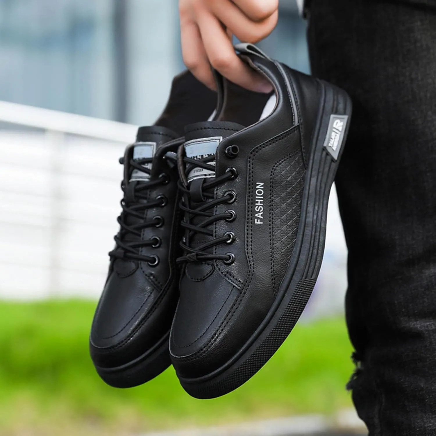 Men's Non Slip Barefoot Minimalist Shoes Business Mesh Breathable Walking Shoe Men's Arch Support Insole Shoes