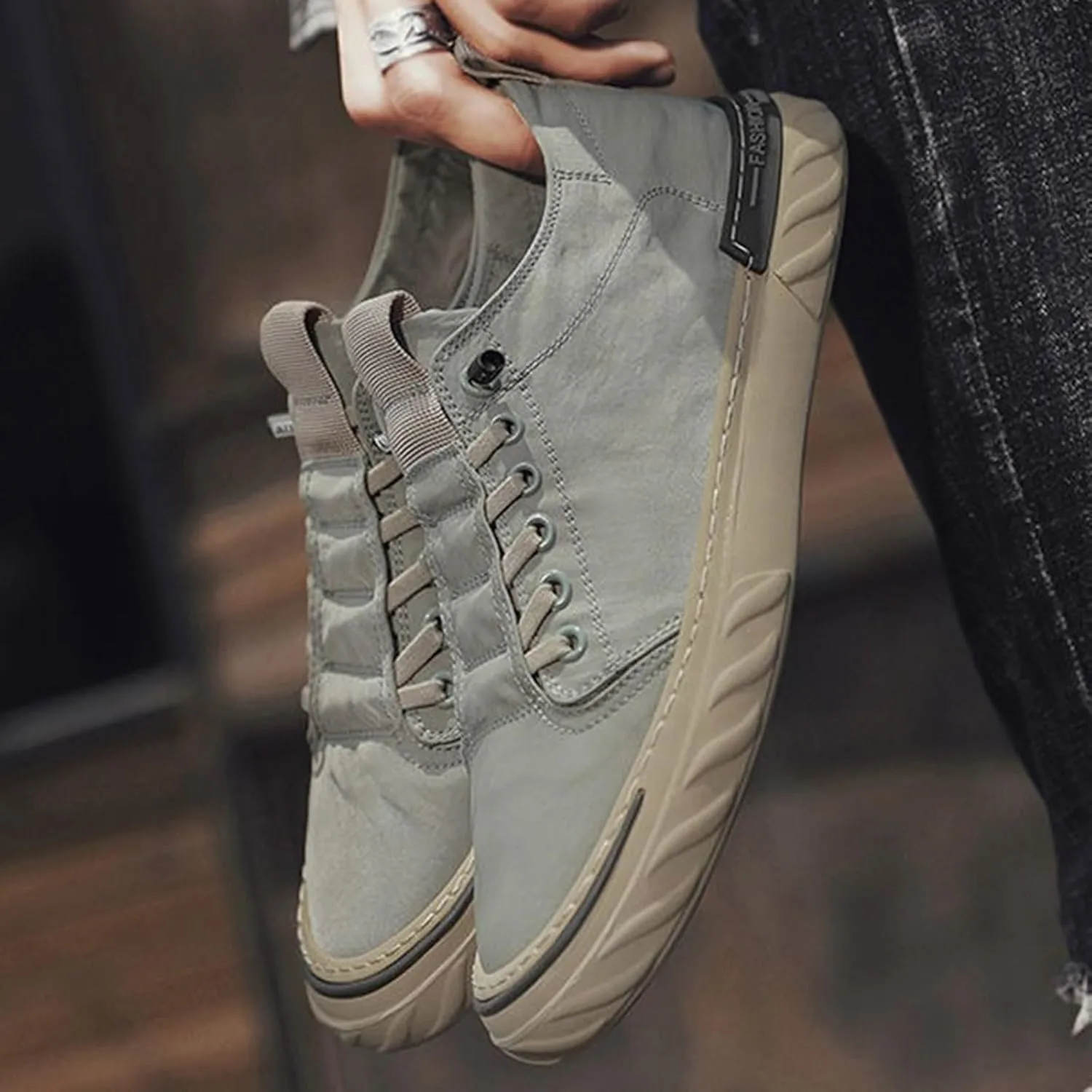 Men's Non Slip Tennis Sneakers Casual Sneaker Mesh Breathable Walking Shoe Men's Stylish Lightweight Sneakers