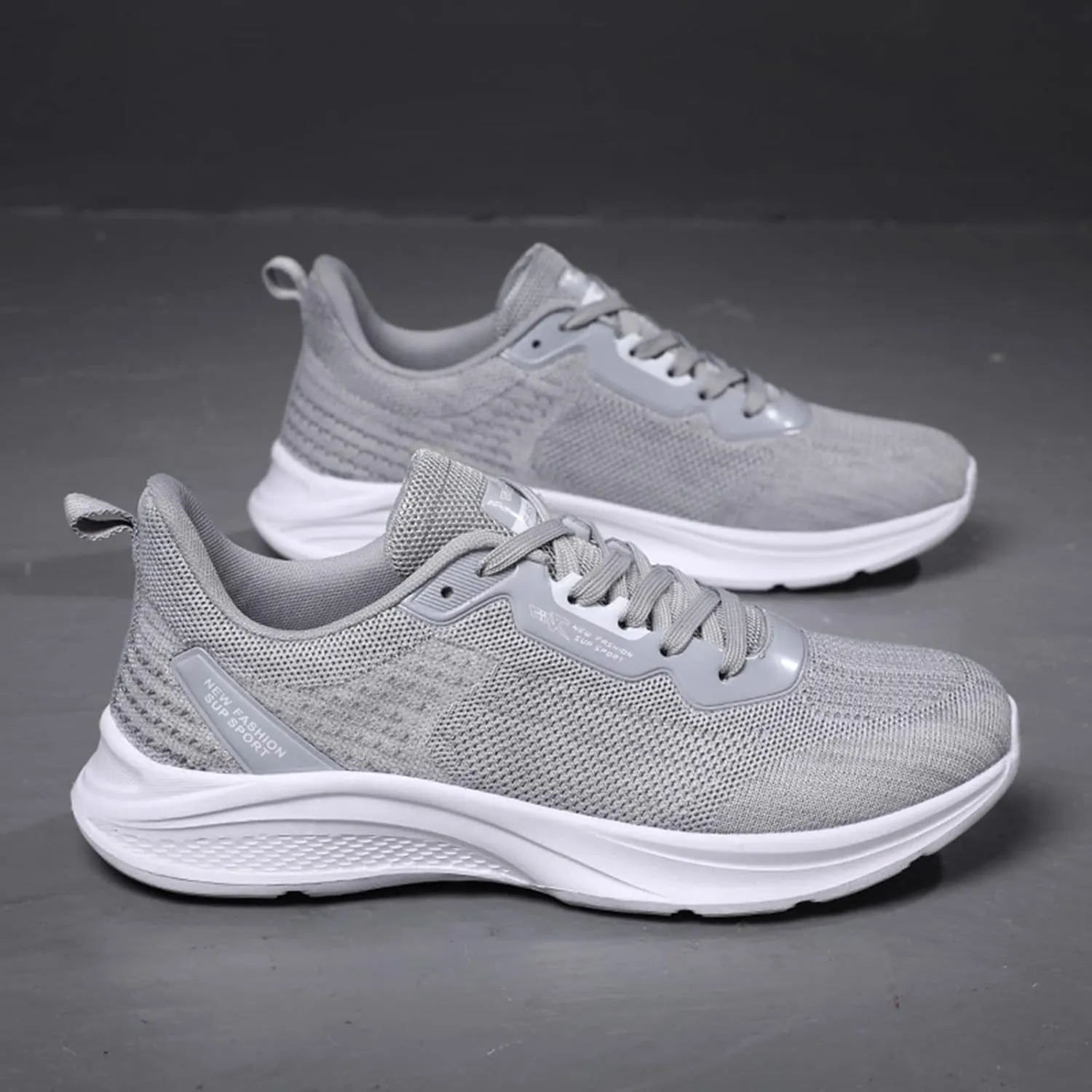 Mens Running Shoes with Arch Support,Non-Slip Cushion Snekaers for Men,Breathable Lightweight Casual Snakers for Daily Work Long Standing,Comfy Flat Mens Shoe for 2025 Summer