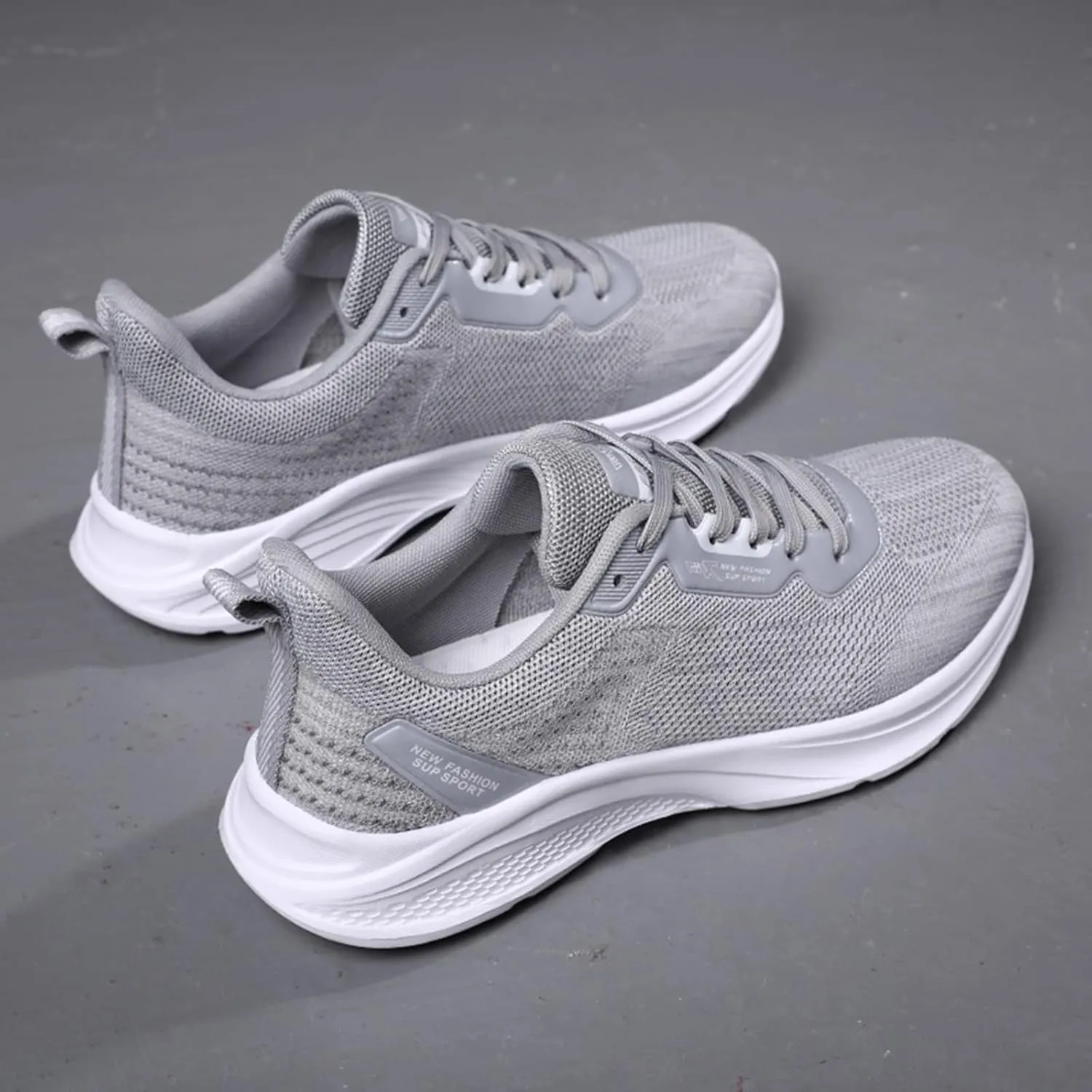 Mens Running Shoes with Arch Support,Non-Slip Cushion Snekaers for Men,Breathable Lightweight Casual Snakers for Daily Work Long Standing,Comfy Flat Mens Shoe for 2025 Summer