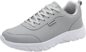 Men's Stylish Lightweight Sneakers Breathable and Light Outdoor Comfy Walking Shoe Elastic Fly Woven Mesh Shoes