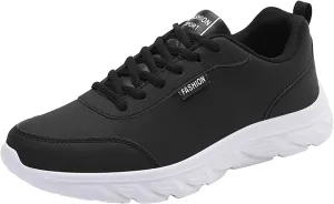 Men's Stylish Lightweight Sneakers Breathable and Light Outdoor Comfy Walking Shoe Elastic Fly Woven Mesh Shoes