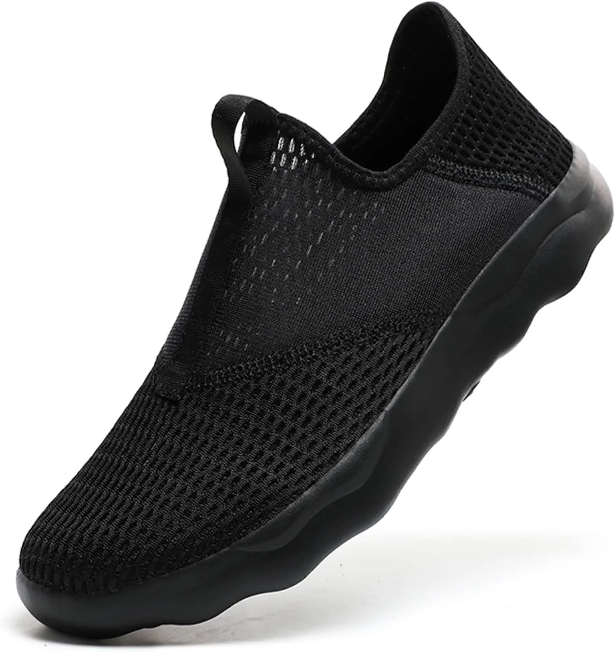 Mens Walking Shoes Mens Slip on Shoes Sneaker for Men Tennis Shoe for Men Mesh Breathable Sneaker