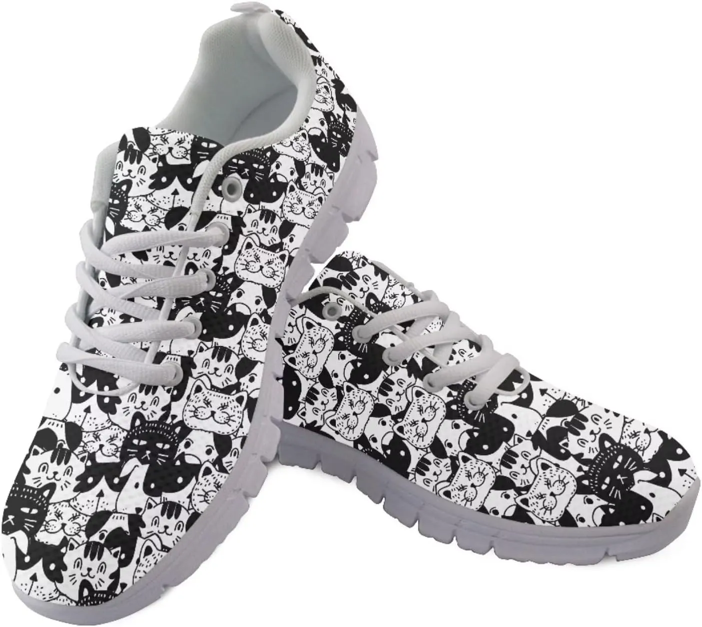 Modysero Lightweight Shoes for Womens Walking Shoes Fall Winter Outdoor Daily Tennis Sneakers for Ladies