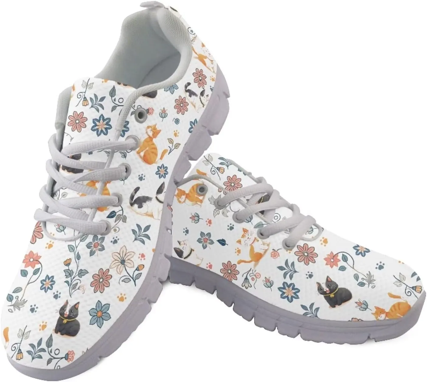 Modysero Lightweight Shoes for Womens Walking Shoes Fall Winter Outdoor Daily Tennis Sneakers for Ladies