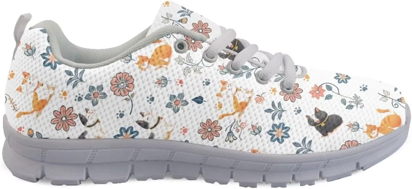 Modysero Lightweight Shoes for Womens Walking Shoes Fall Winter Outdoor Daily Tennis Sneakers for Ladies