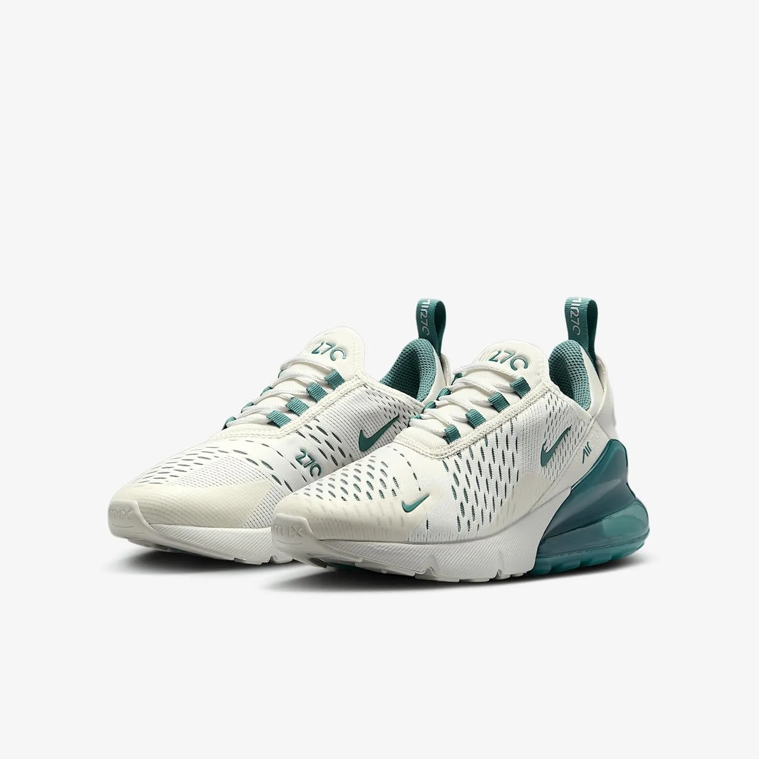 Nike Air Max 270 Big Kids' Shoes (HV0813-133, Sail/Light Bone/Light Orewood Brown/Bicoastal)