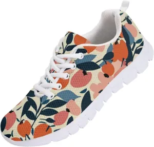 Novelty Walking Shoe Plus Size Lace Up Shoes for Women Daily Lightweight Outdoor Sneaker Soft Womens Tennis Sneakers
