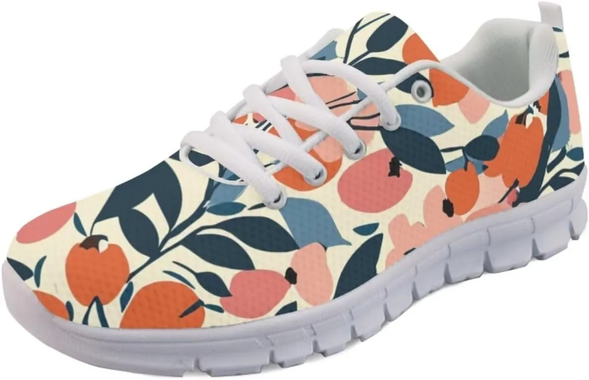 Novelty Walking Shoe Plus Size Lace Up Shoes for Women Daily Lightweight Outdoor Sneaker Soft Womens Tennis Sneakers