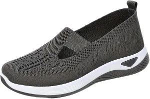 Orthopedic Shoes for Women 2024 New Women's Woven Mens Running Shoes Boots Casual Slip On Shoes Walking Sneakers Platform Tennis Shoe Loafers Casual Slip On