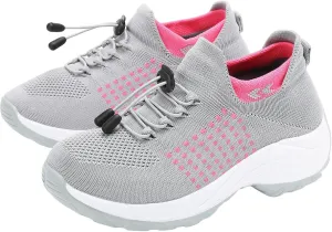Orthopedic Sneakers for Women Comfortable Orthopedic Walking Shoes Breathable Non Slip Casual Athletic Stretch Cushion Shoes