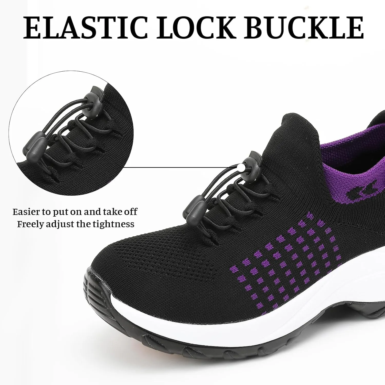 Orthopedic Sneakers for Women Comfortable Orthopedic Walking Shoes Breathable Non Slip Casual Athletic Stretch Cushion Shoes