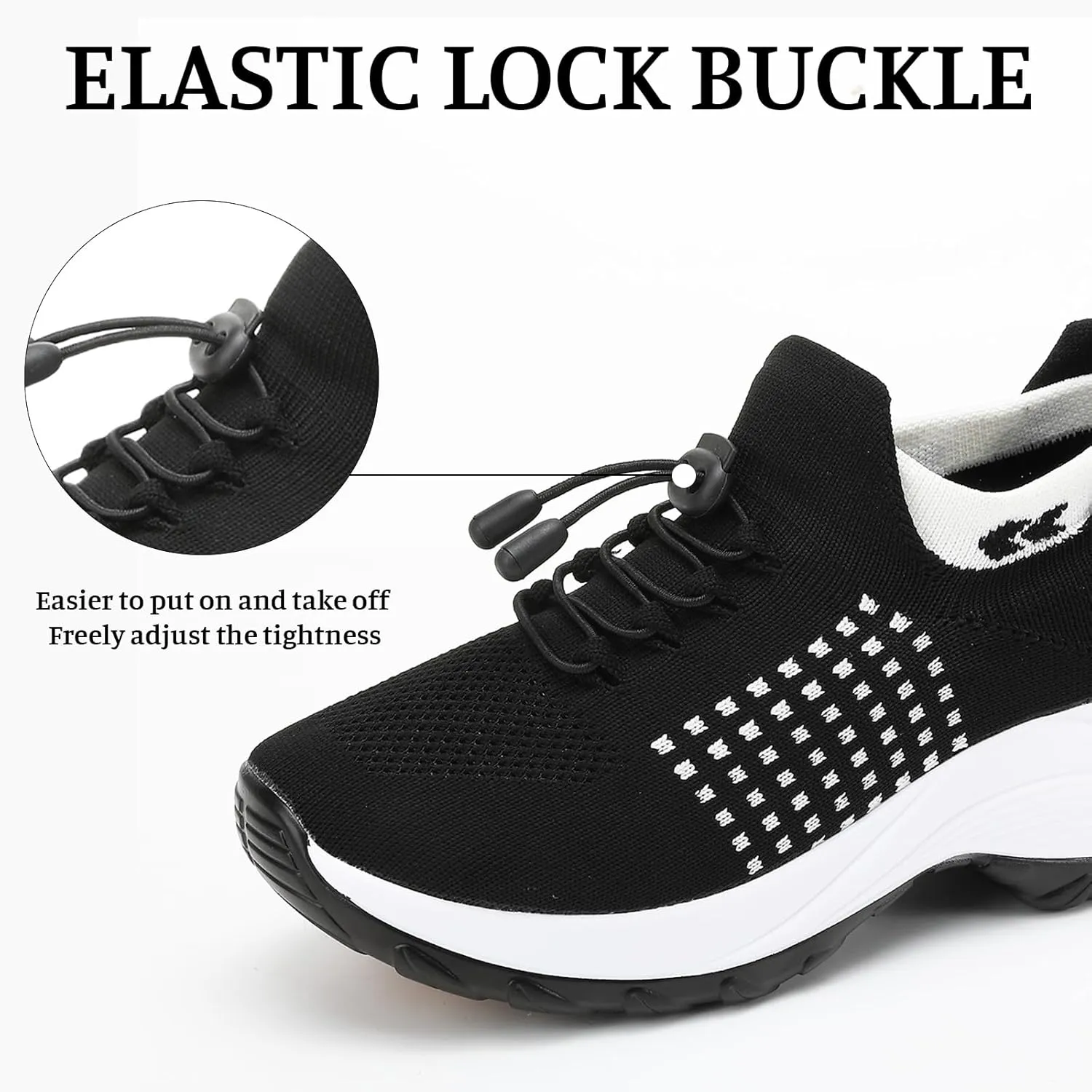 Orthopedic Sneakers for Women Comfortable Orthopedic Walking Shoes Breathable Non Slip Casual Athletic Stretch Cushion Shoes