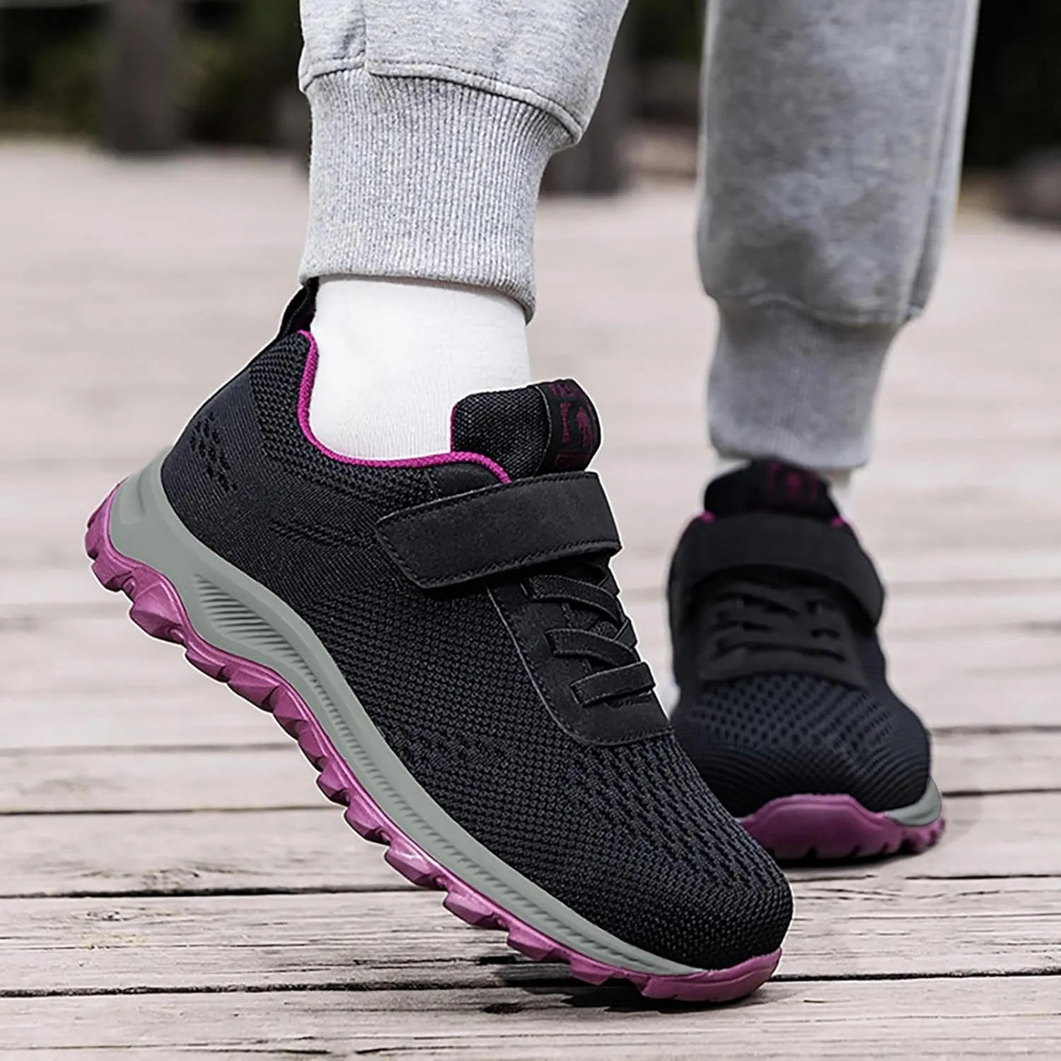 Outdoor Jogging Sneakers for Men Casual Sneaker Mesh Breathable Walking Shoe Athletic Fashion Sneakers for Men