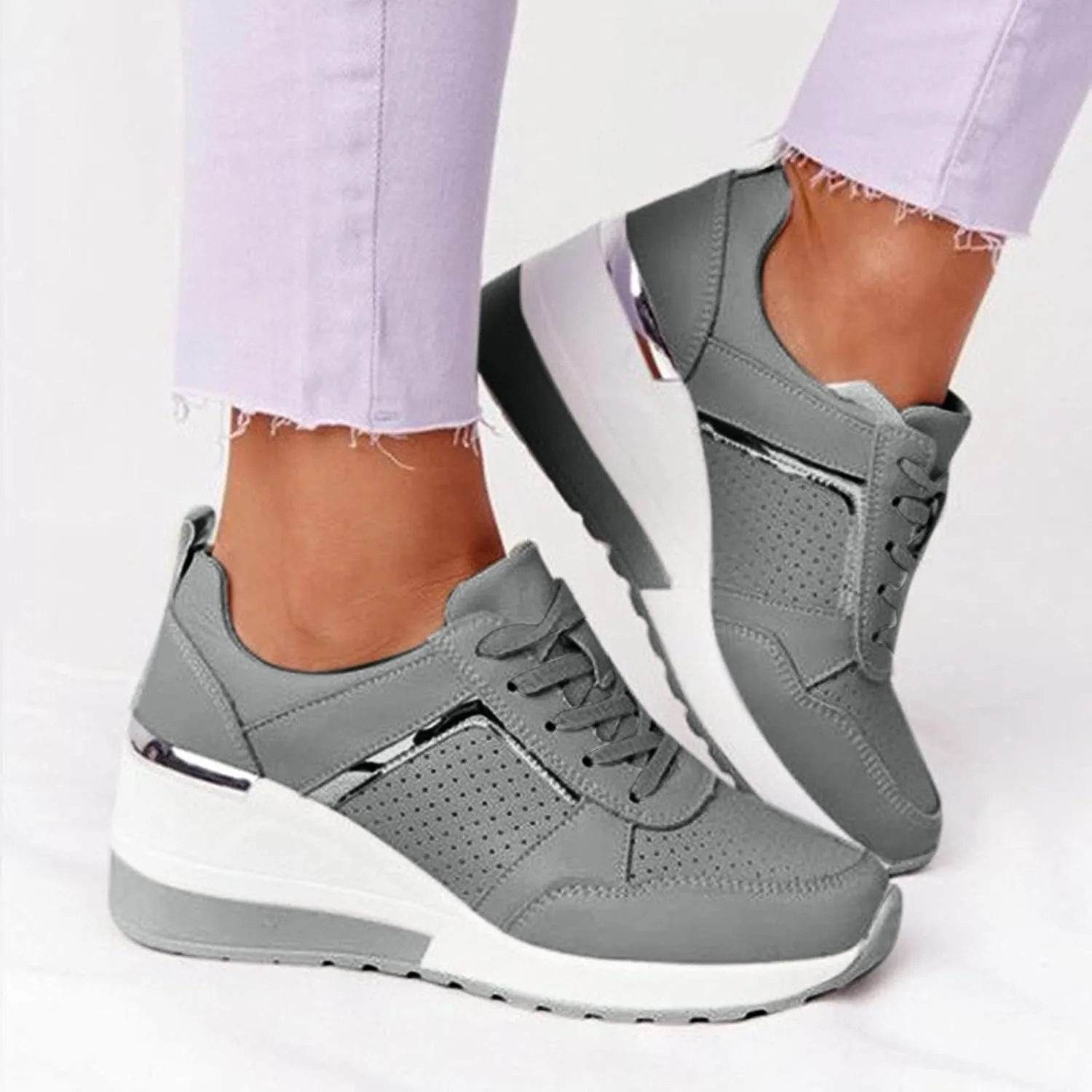 Platform Sneakers for Women Sneakers Womens Shoes Women's Running Shoes Black Sole Wide Width Shoes for Women Sneakers Zapatos Ortopedicos para Mujer De Vestir