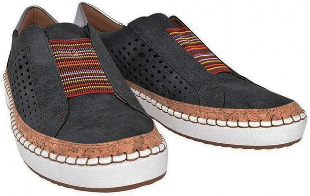Platform Wide Sneakers for Women Fashion Lightweight Black Slip On Sneakers for Women 2023 Womens Casual Shoes Wide Width Black Wedge Gym Shoes for Women Zapatos Negros De Tacon Bajo para Mujer
