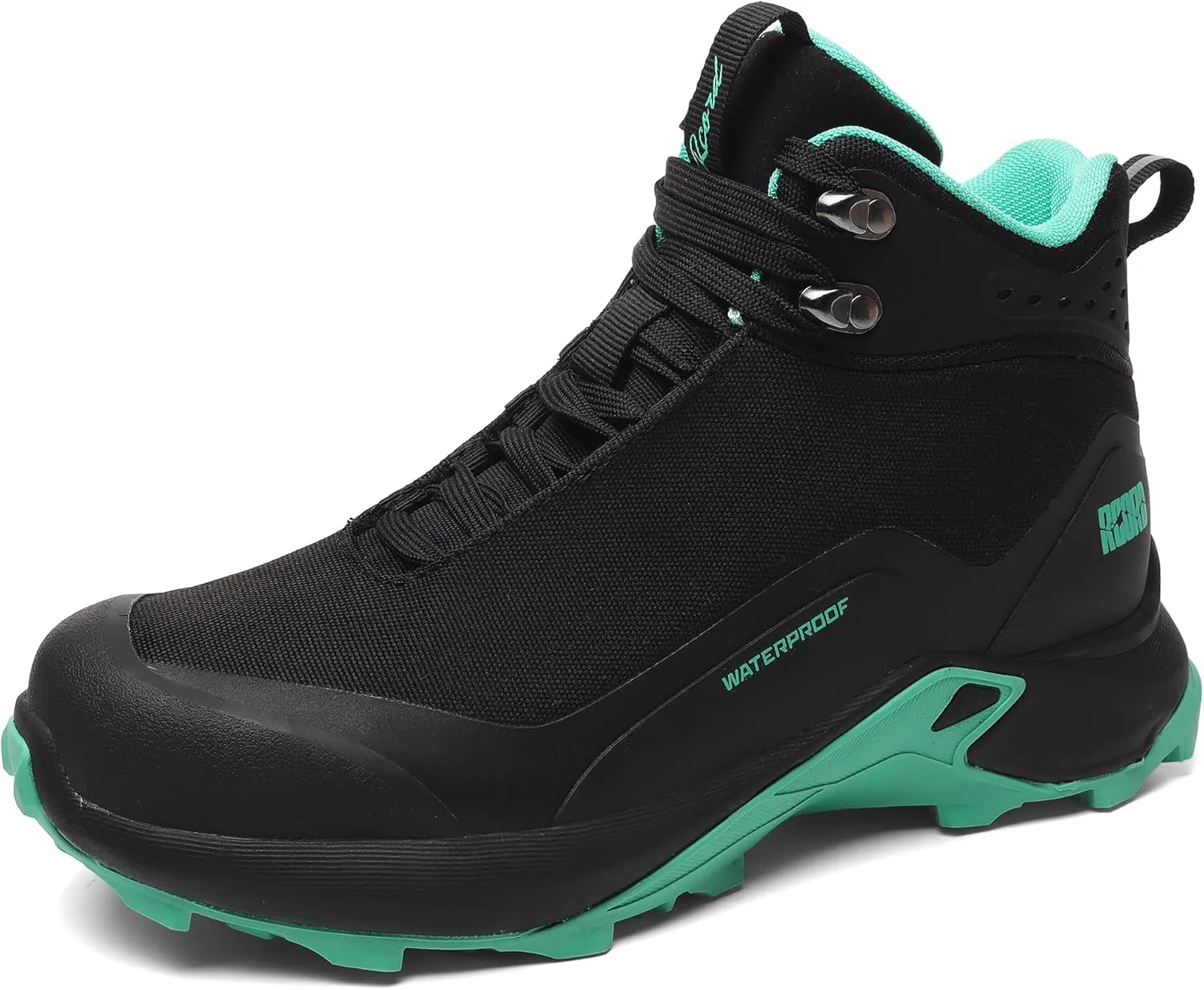 R CORD Women’s Waterproof Hiking Shoes Lightweight Comfortable Hiking Boots For Women Non-slip Outdoor Walking Camping Trekking Trail Shoes For All Seasons