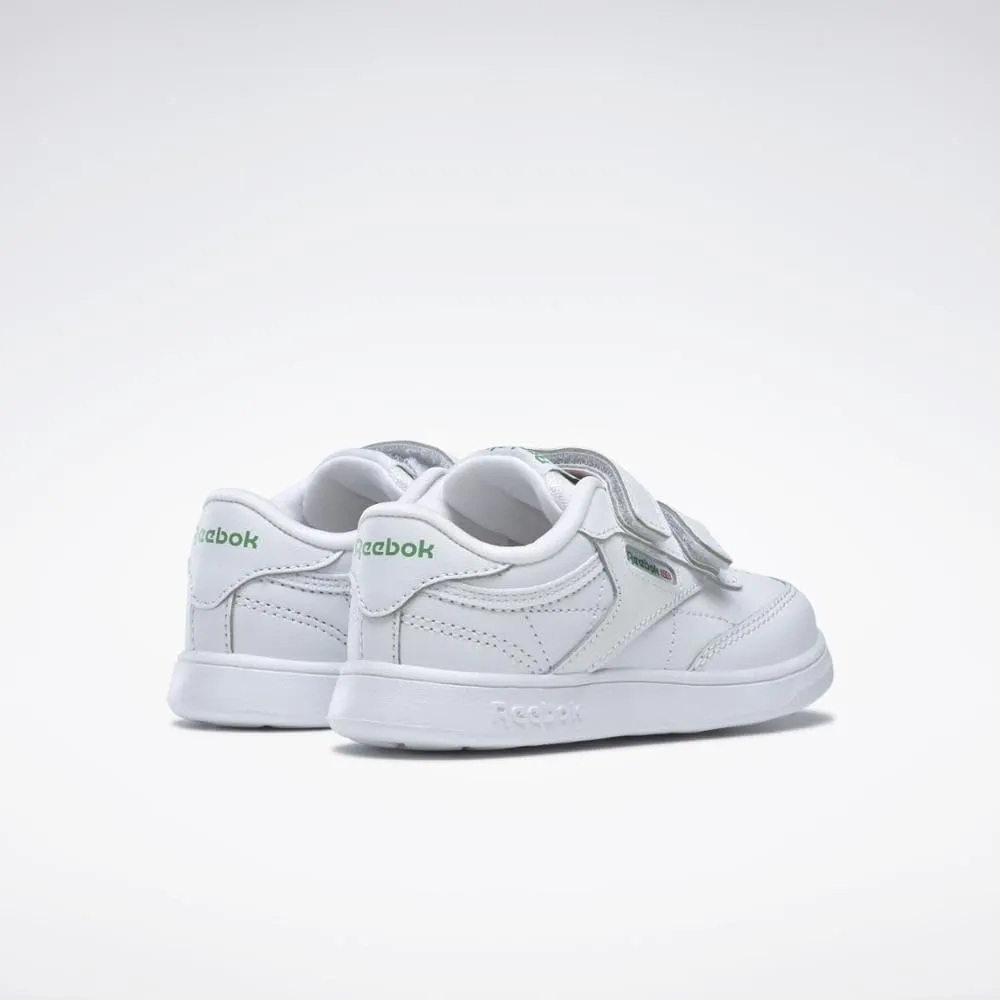 Reebok Unisex-Child Club C 2 Velcro Sneaker