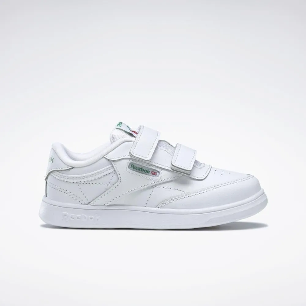 Reebok Unisex-Child Club C 2 Velcro Sneaker