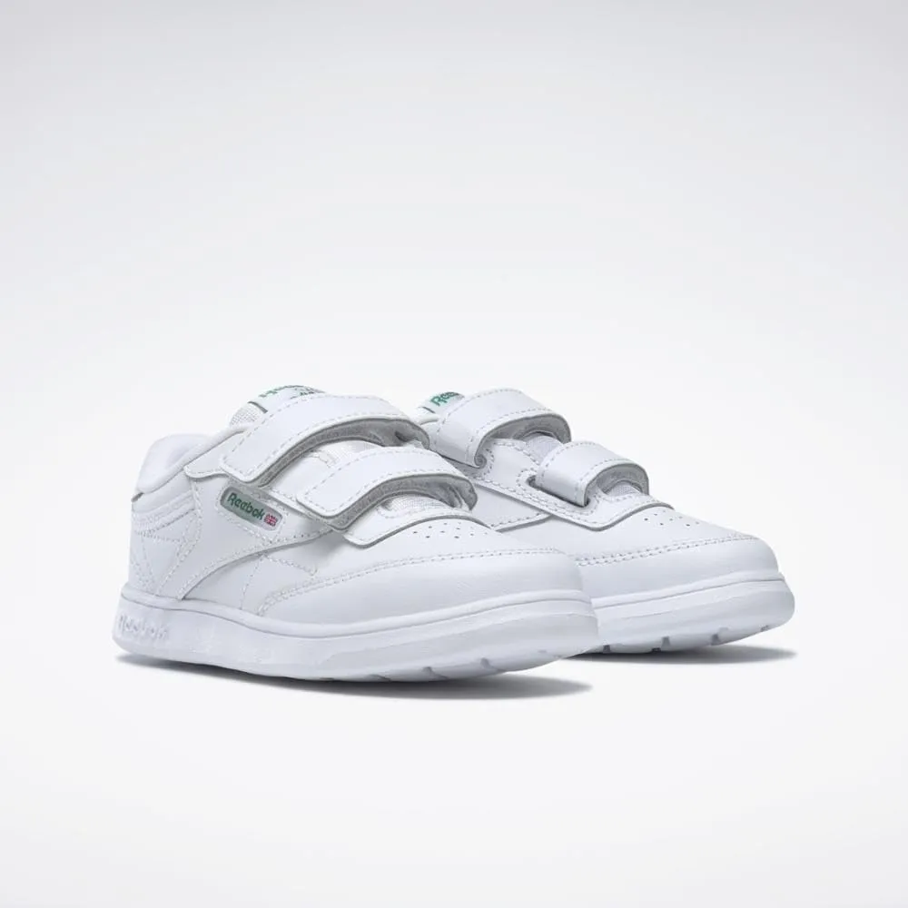 Reebok Unisex-Child Club C 2 Velcro Sneaker