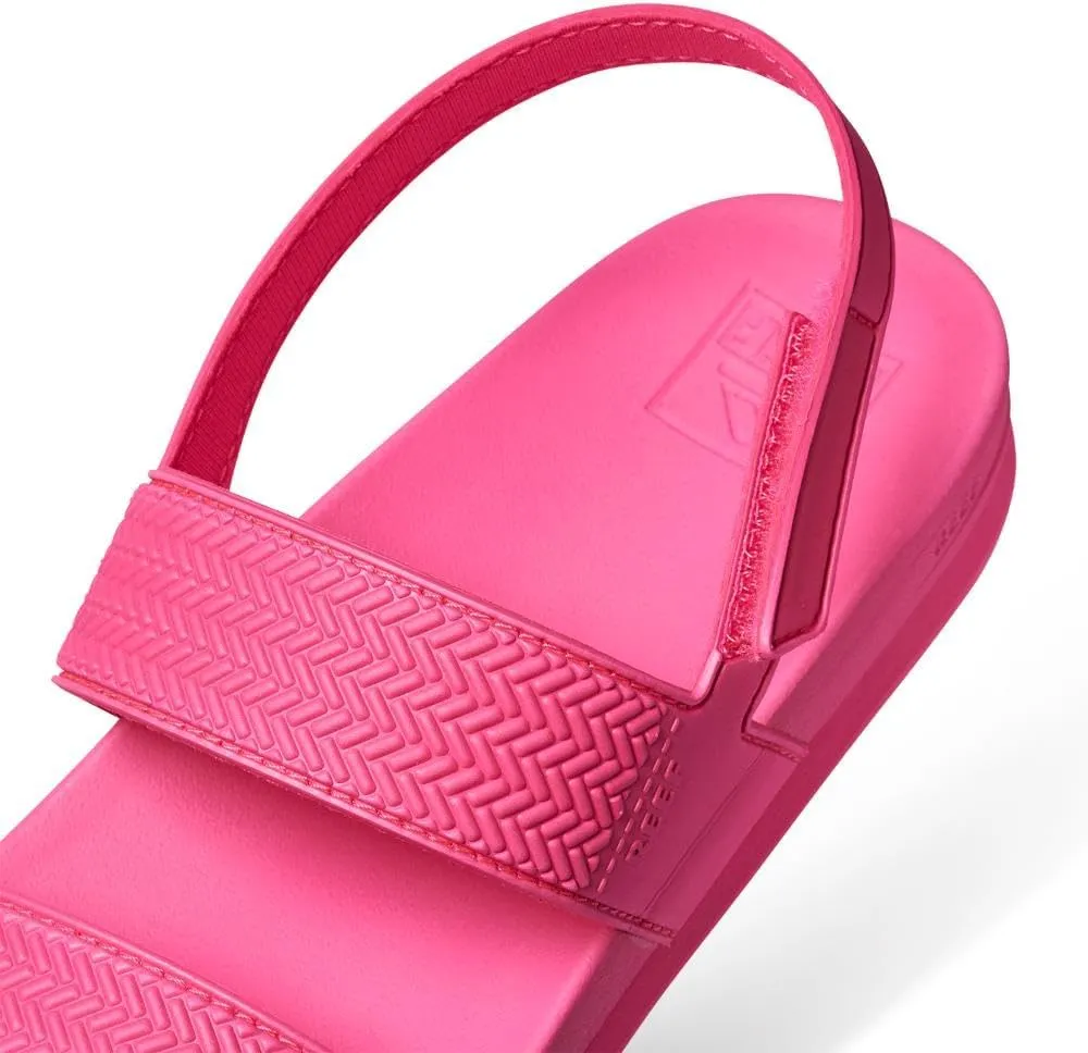 REEF Kids' Water Vista Platform Sandal, Water Friendly, Adjustable Velcro Strap