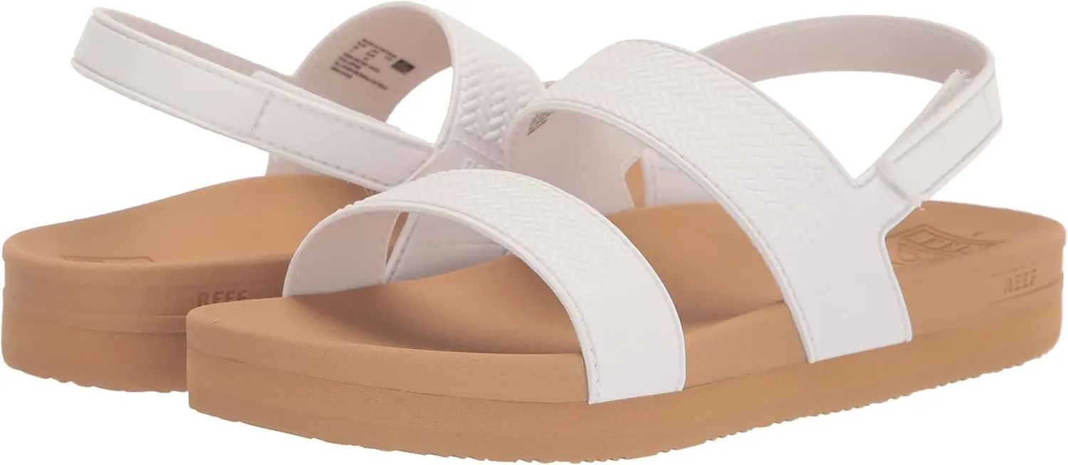 REEF Kids' Water Vista Platform Sandal, Water Friendly, Adjustable Velcro Strap