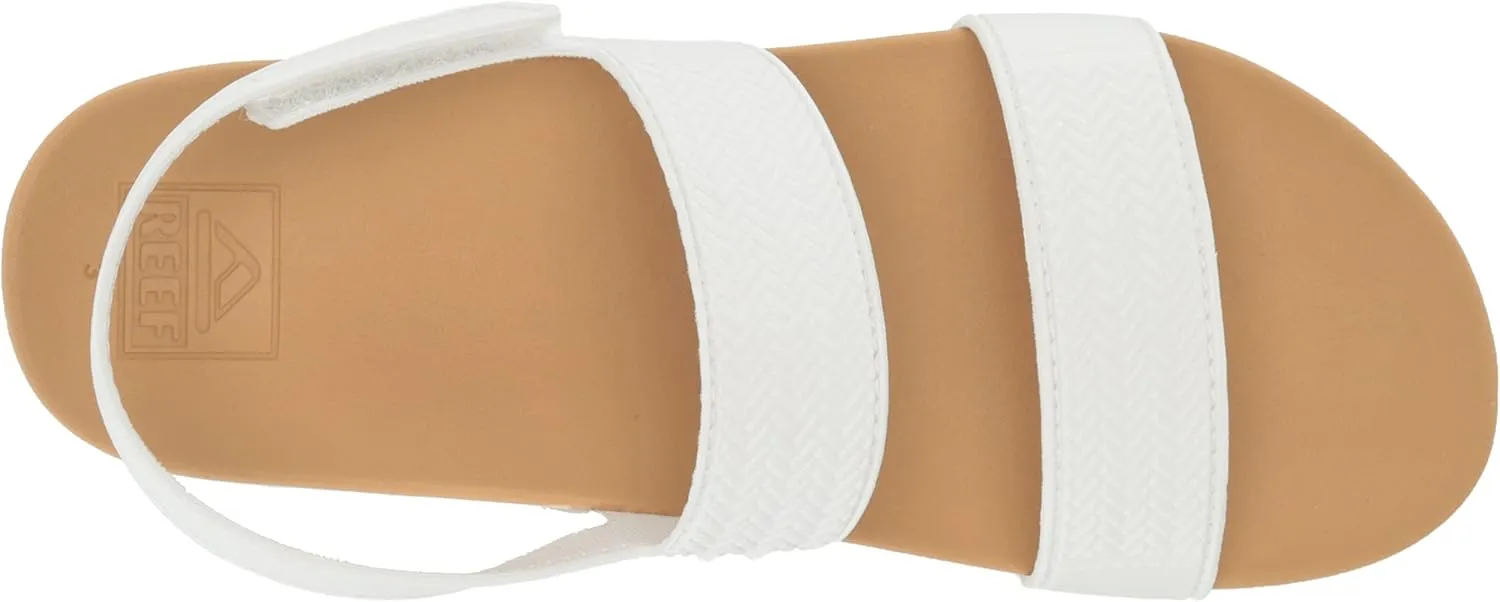 REEF Kids' Water Vista Platform Sandal, Water Friendly, Adjustable Velcro Strap
