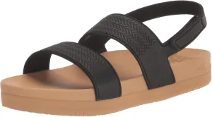 REEF Kids' Water Vista Platform Sandal, Water Friendly, Adjustable Velcro Strap