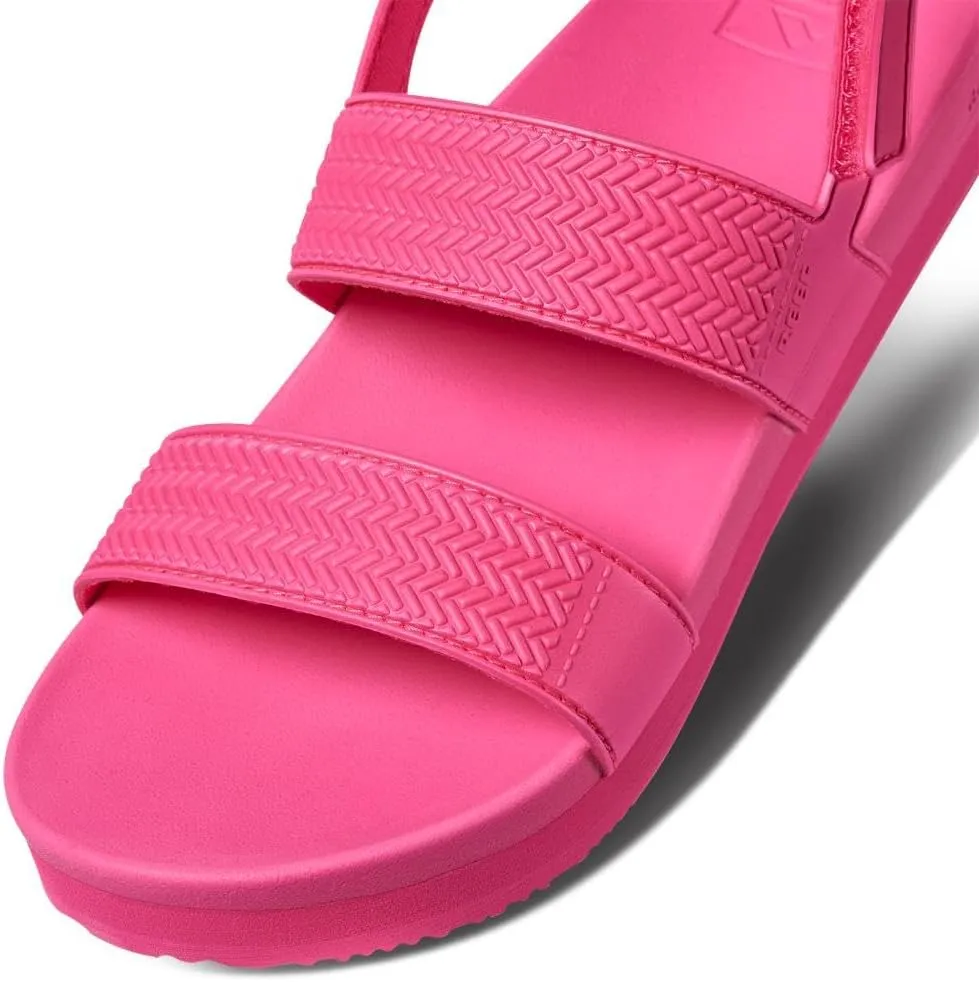 REEF Kids' Water Vista Platform Sandal, Water Friendly, Adjustable Velcro Strap